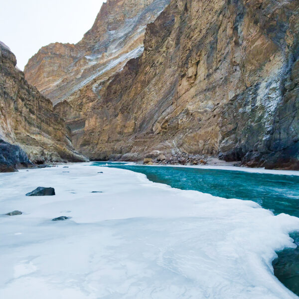 Chadar Trek Frozen River